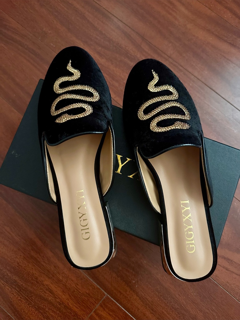 Round Toe Slip-On Mule Shoes for Women